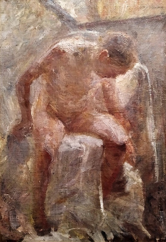 "Painting. Nude" by Matej Sternen