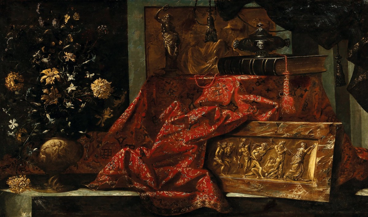 "Painting. Still life" by 17 th.