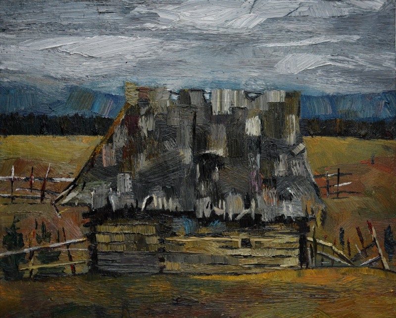 "Painting. Pleinair. Long term" by Cristina Demian, 420x520mm, oil on canvas