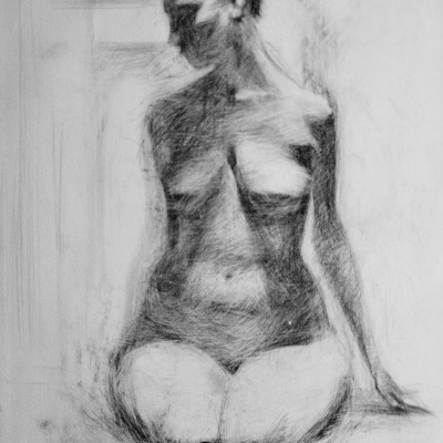 "Sketch. Nude" by Oxana Țip