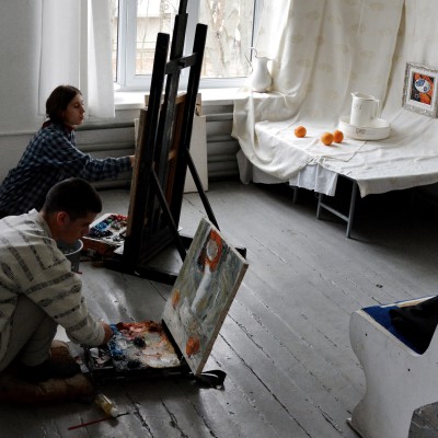 ... astăzi în atelierul cl. a XI-a și cl. a XII-a