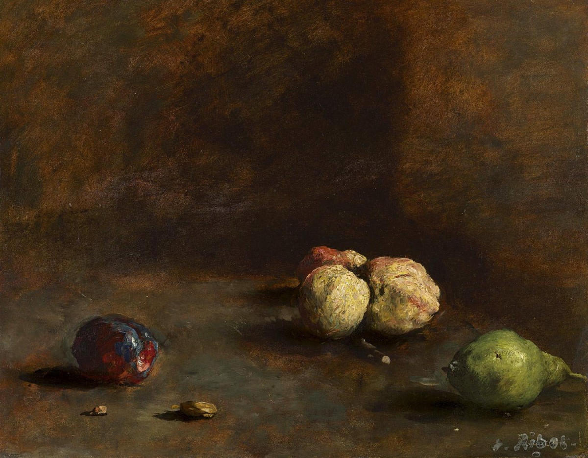 "Painting. Still life" by Théodule Ribot