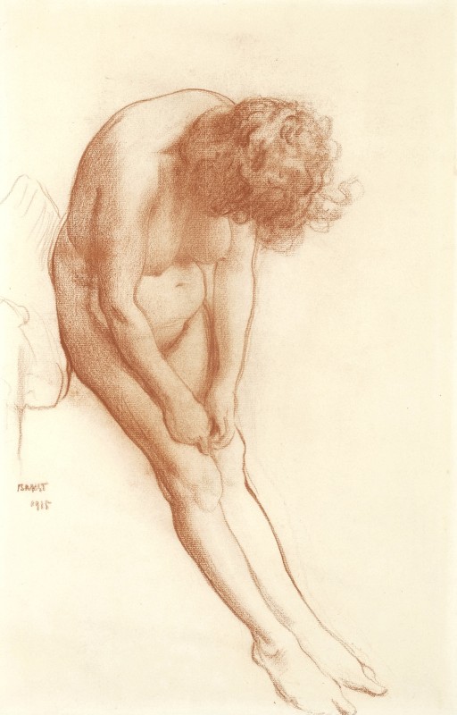"Desen. Nud" by Léon Bakst