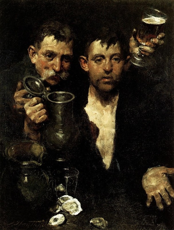 "Composition. People" by Charles Webster Hawthorne
