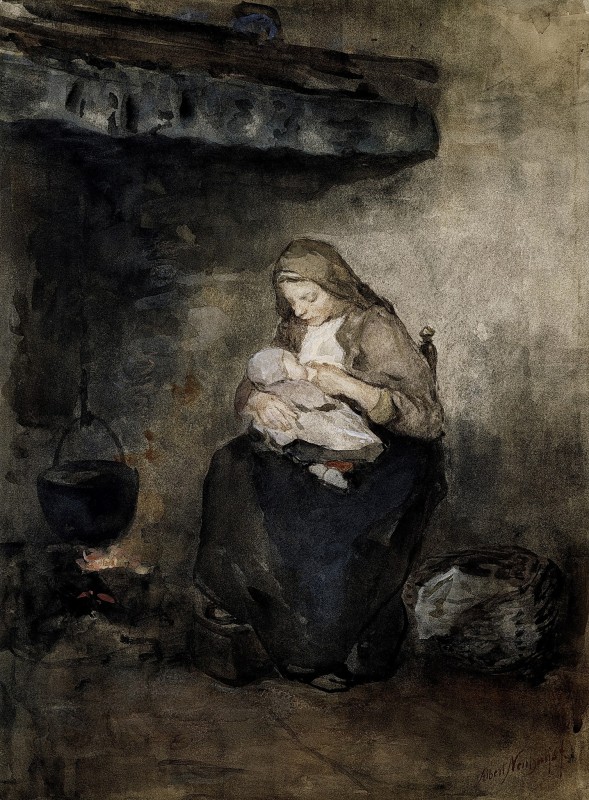 "Composition. People" by Albert Neuhuys