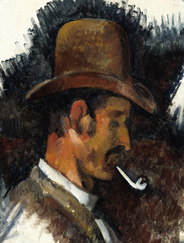 "Painting. Portrait" by Paul Cézanne