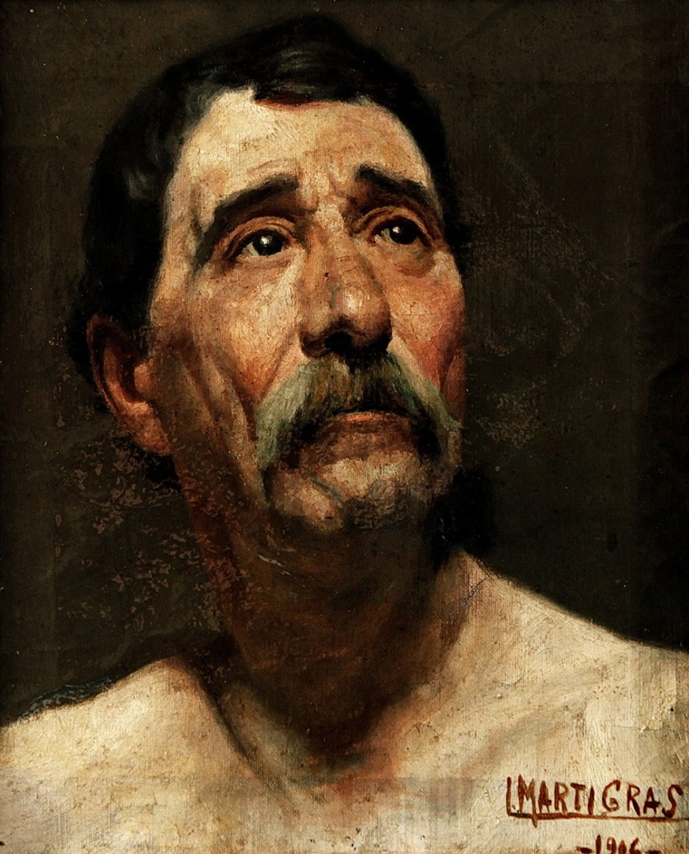 "Pictură. Portret" by Lluís Martí Gras