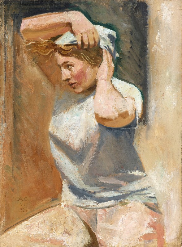 "Painting. Figure" by Alexander Nikolayevich Samokhvalov