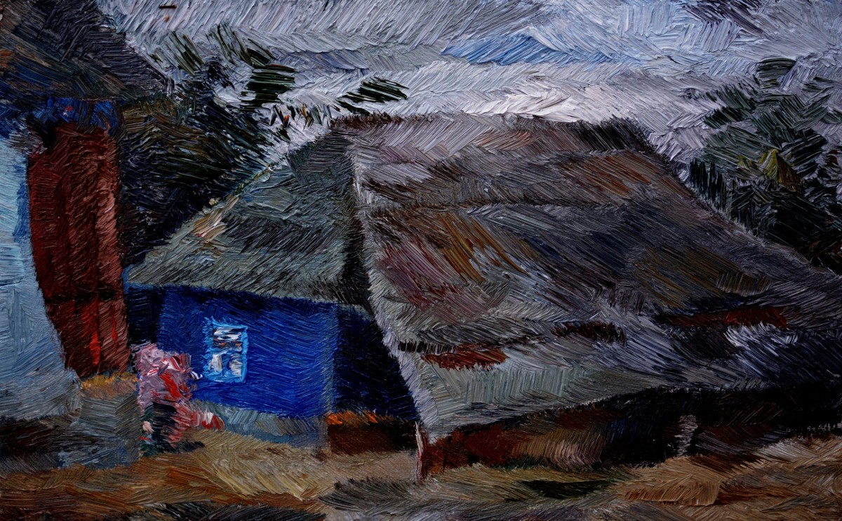 "Mocanu Ștefan" by Ștefan Mocanu, 2017, ulei pe pânză