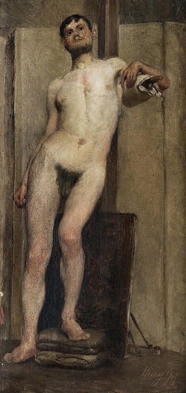 "Painting. Nude" by Gyula Háry