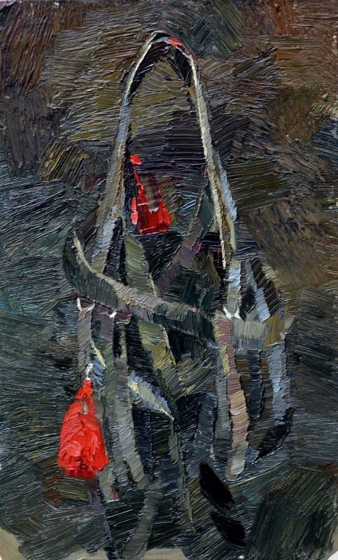 "Painting. Pleinair. Long term" by Cezar Ciobanu, 420x250mm, oil on canvas