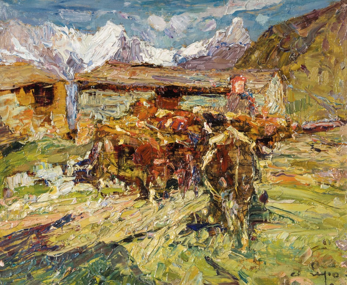 "Painting. Pleinair. Rural" by Alessandro Lupo