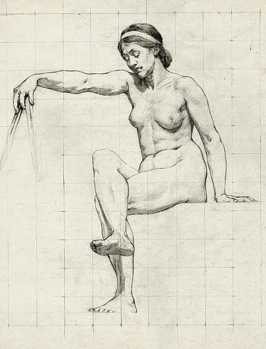 "Desen. Nud" by Kenyon Cox