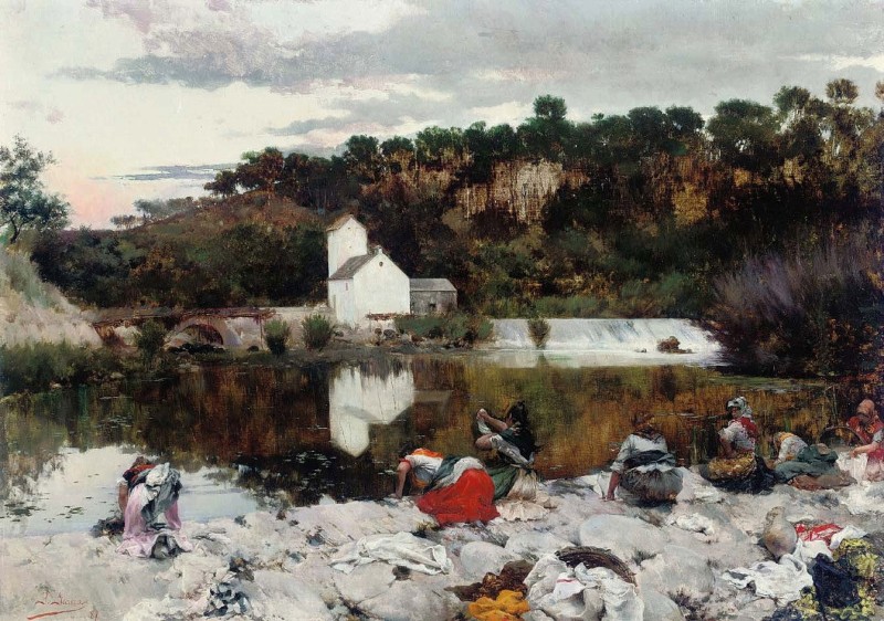 "Painting. Landscape" by José García Ramos