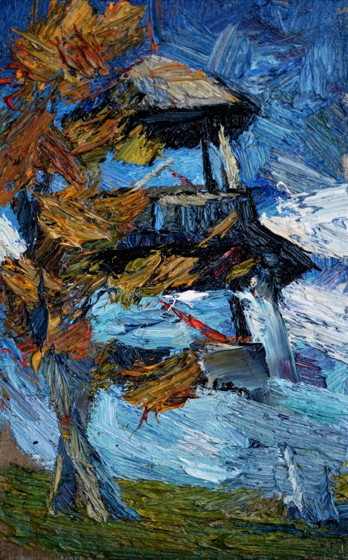 "Painting. Pleinair. Pleinair romania" by Carolina Leagul, oil on canvas