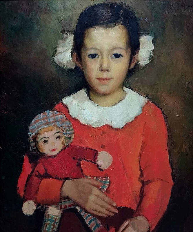 "Композиция. Фигура / полуфигура" by Cорнелиу Баба