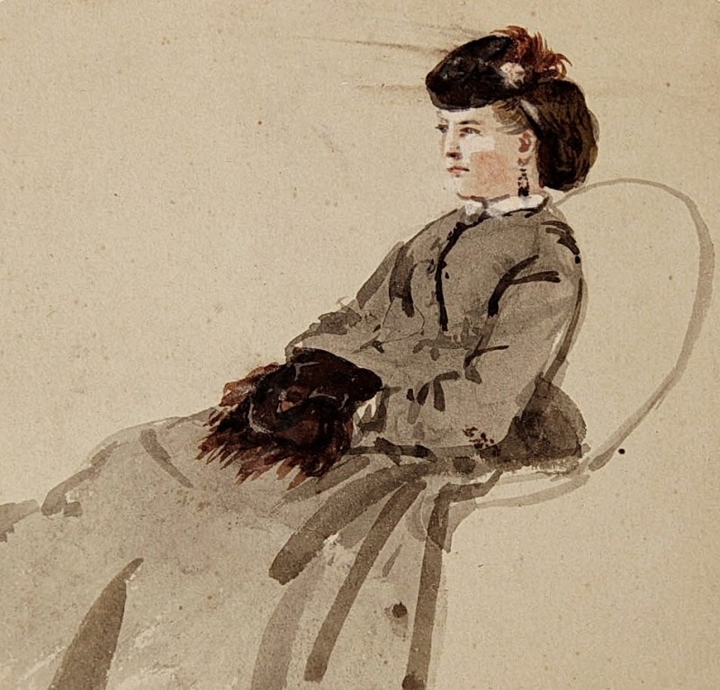 "Drawing. Figure" by Conrad Wise Chapman