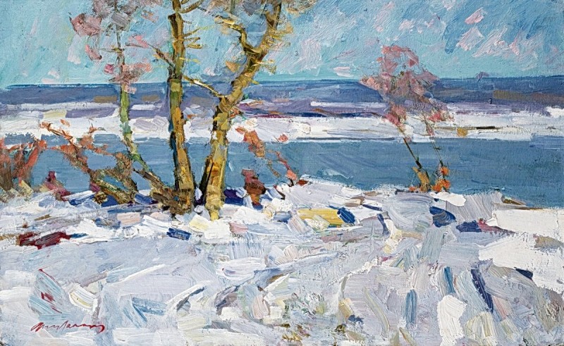 "Painting. Landscape" by Fyodor Z. Zakharov