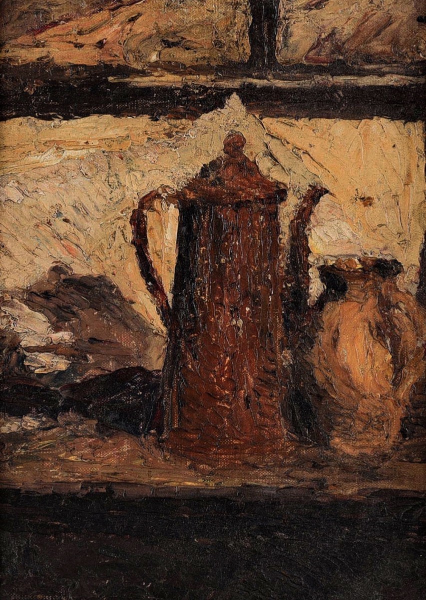 "Pictură. Natură statică" by Ronald Ossary Dunlop