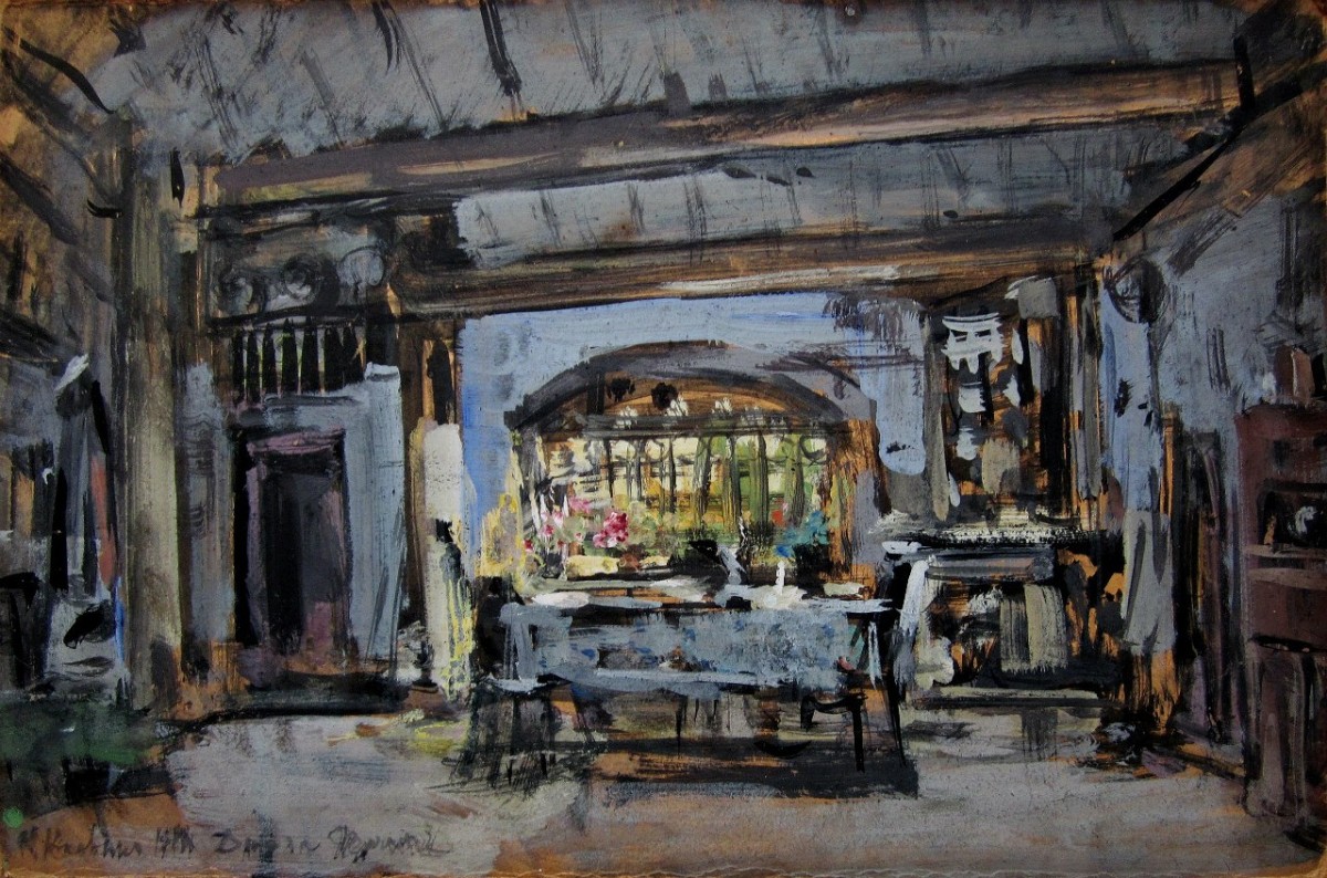 "Composition" by Konstantin Korovin