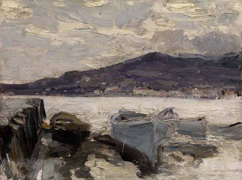 "Compoziție" by Konstantin Alekseyevich Korovin