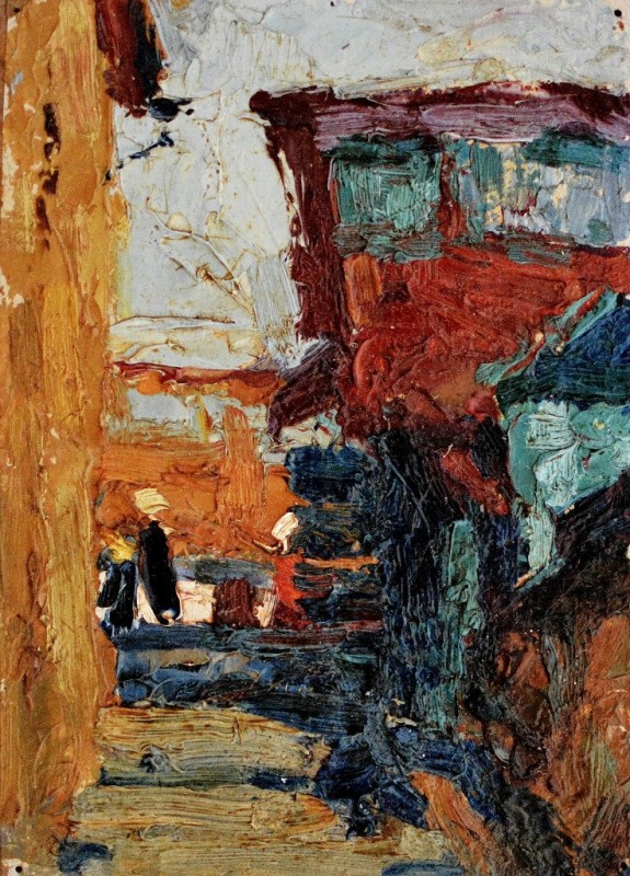 "Живопись. Пленэр. Сельский мотив" by Вениамин Слободзинчии, масло / холст