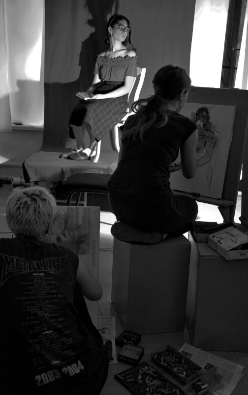 Studii și desene ale elevilor. Septembrie 2020