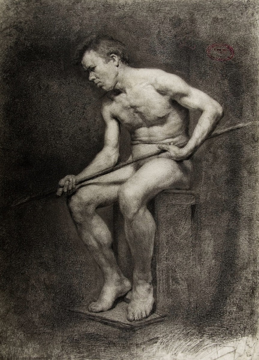 "Desen. Nud" by Isaak Izrailevich Brodskii