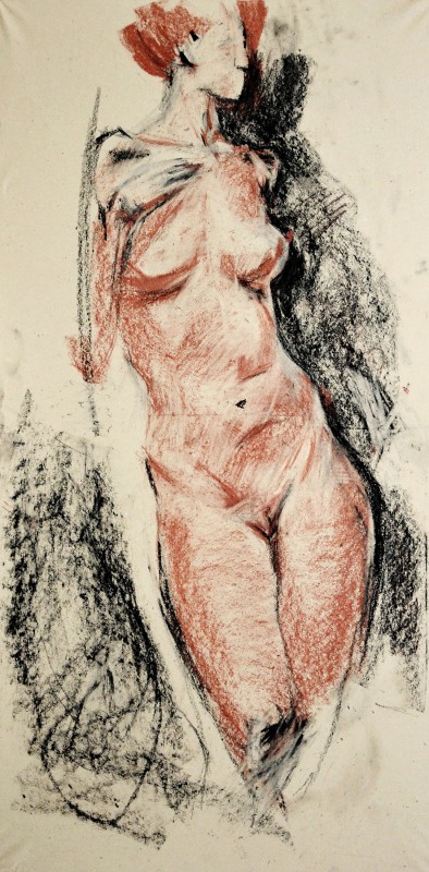 "Crochiu. Nud" by Vlada Cibuc, 2016