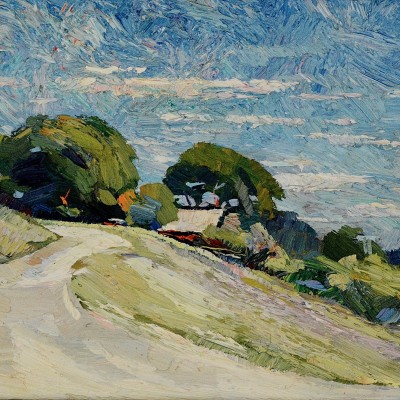 "Etude" by Anatol Ghimpu, 2004, 300x400mm, oil on canvas