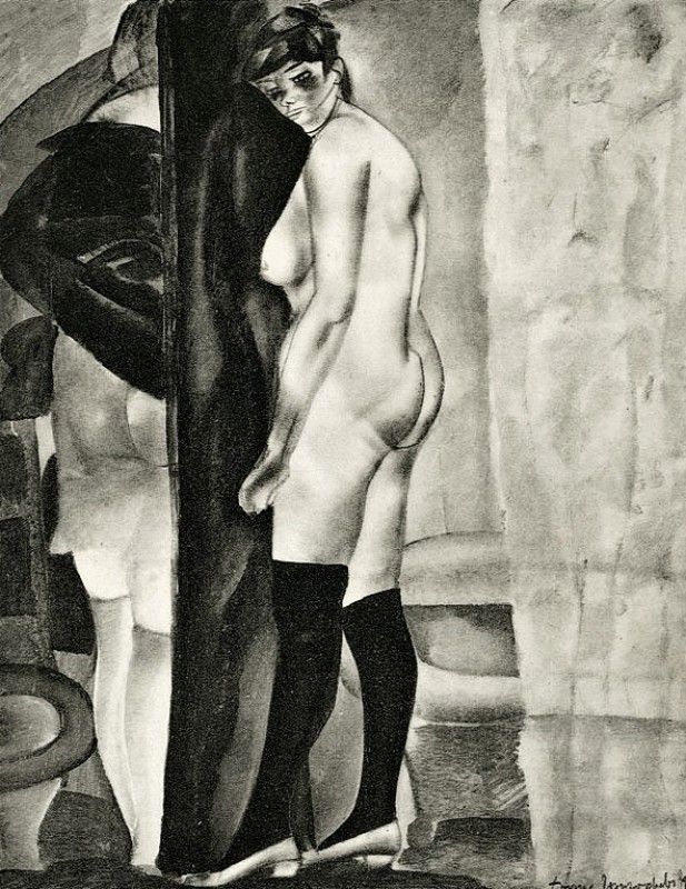 "Рисунок. Обнаженка" by Борис Григориев