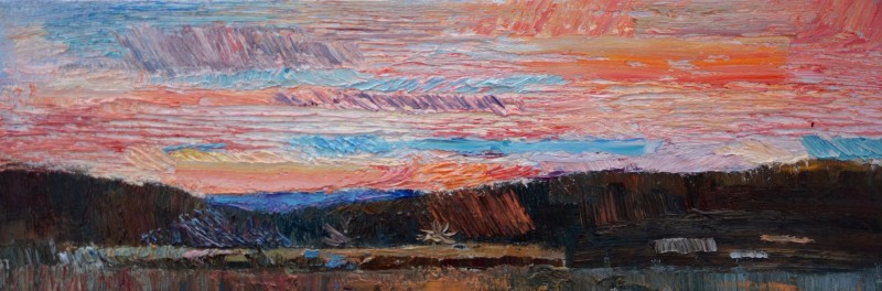 "Painting. Pleinair. Pleinair romania" by Elena Maxemciuc, oil on canvas
