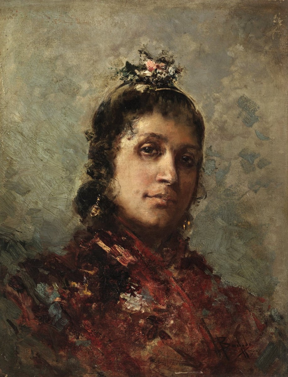 "Painting. Portrait" by Salvador Sánchez Barbudo