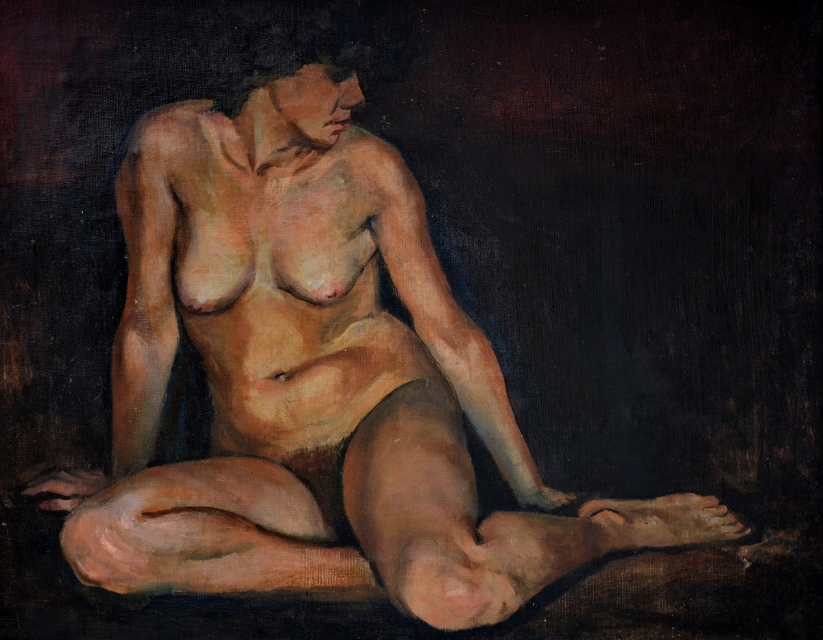 "Painting. Nude" by Aurel David