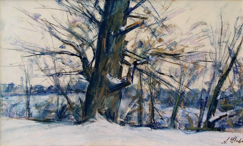 "Painting. Landscape" by Alexey Alexeevich Shovkunenko