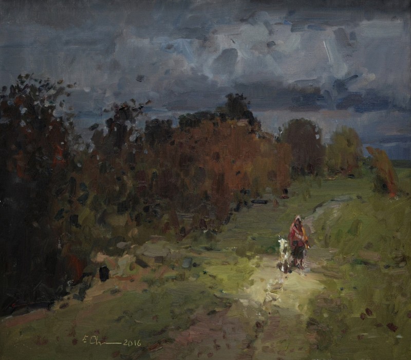 "Painting. Landscape. Pleinair" by Emil Childescu