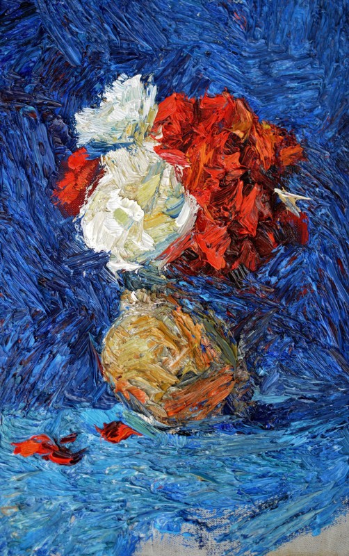 "Painting. Etude. Long term" by Adrian Diacon, 400x250mm, oil on canvas
