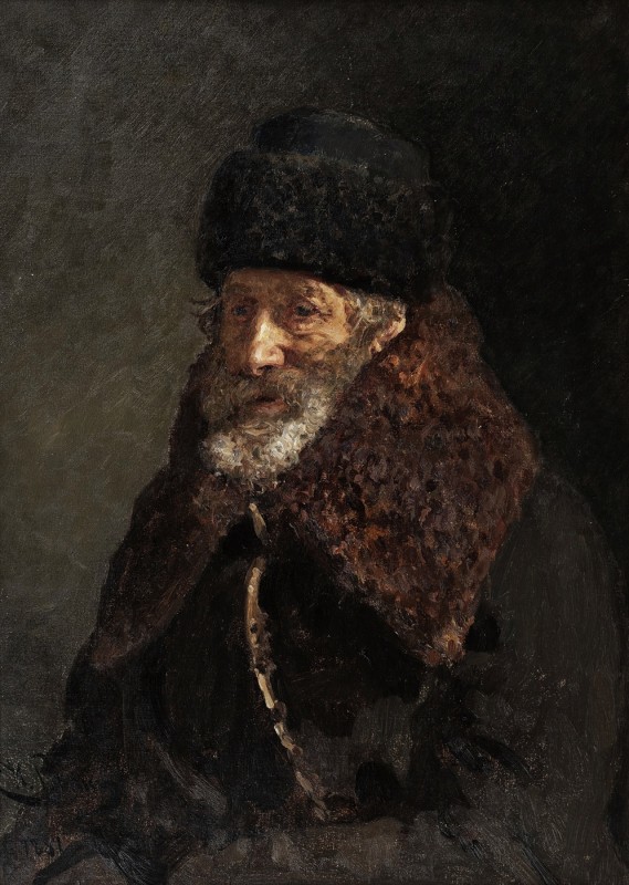 "Живопись. Портрет" by Илиа Ефимович Репин, масло / холст