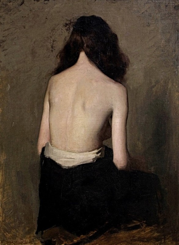 "Painting. Nude. Figure" by Hugh Ramsay