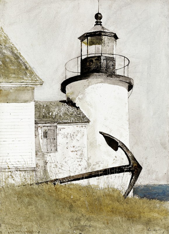 "Compoziție" by Andrew Wyeth