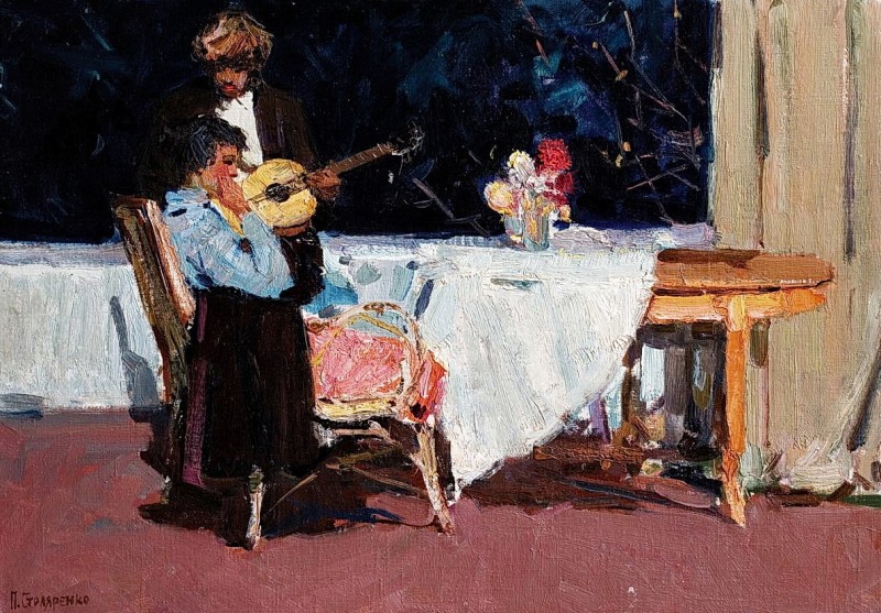 "Composition" by Pyotr Kuzmich Stolyarenko