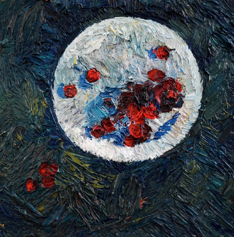 "Живопись. Пленэр. Продолжительный" by Влада Cибуc, 300x300mm, масло / холст