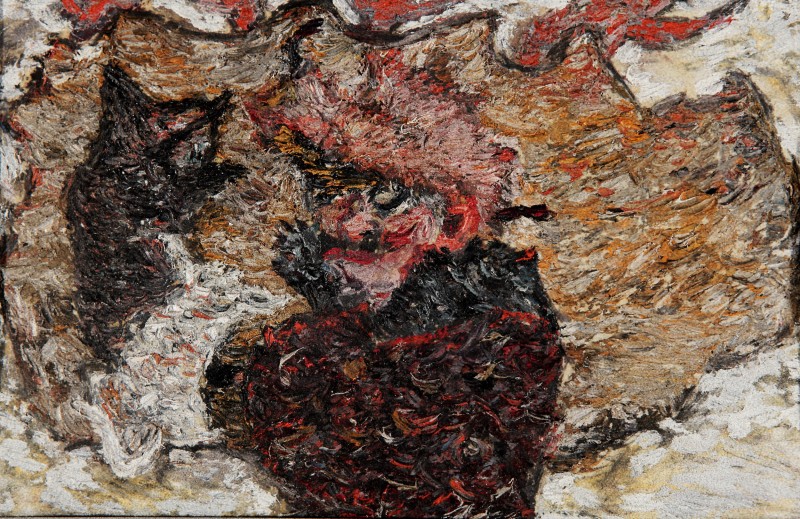 "Compoziție. Portret" by Olga Ilieș, 1999