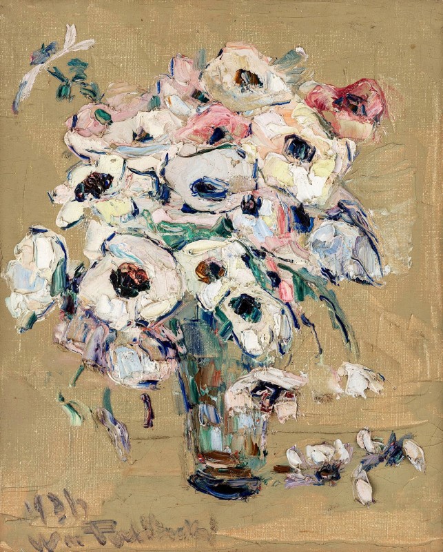 "Painting. Flowers" by Vladimir de Terlikowski