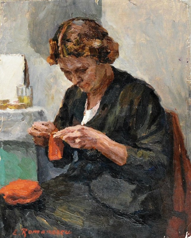 "Painting. Portrait. Figure" by Eleonora Romanescu