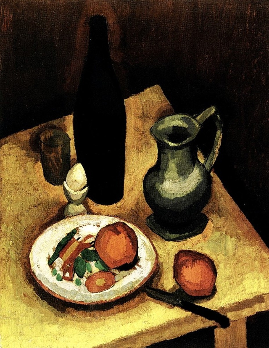 "Painting. Still life" by Roger de La Fresnaye