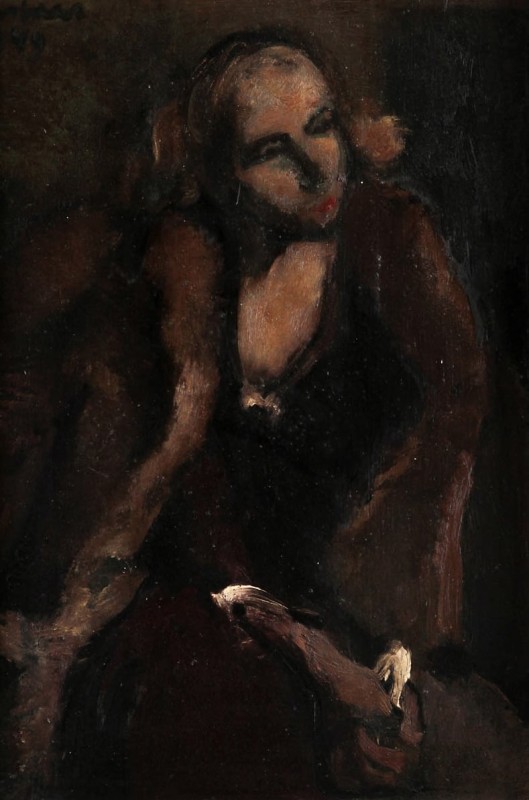 "Pictură. Figură / semifigură" by Floris Jespers