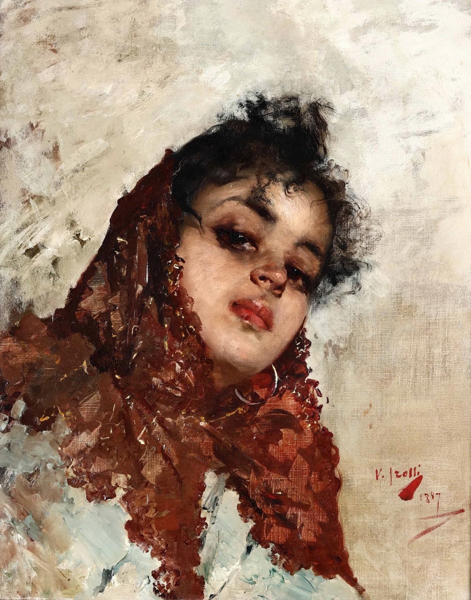 "Painting. Portrait" by Vincenzo Irolli