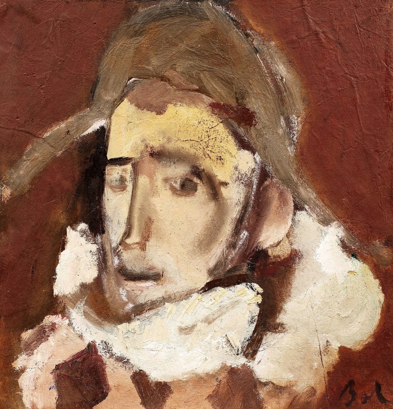 "Pictură. Portret" by Corneliu Baba