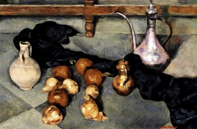 "Painting. Still life" by Emile Bernard